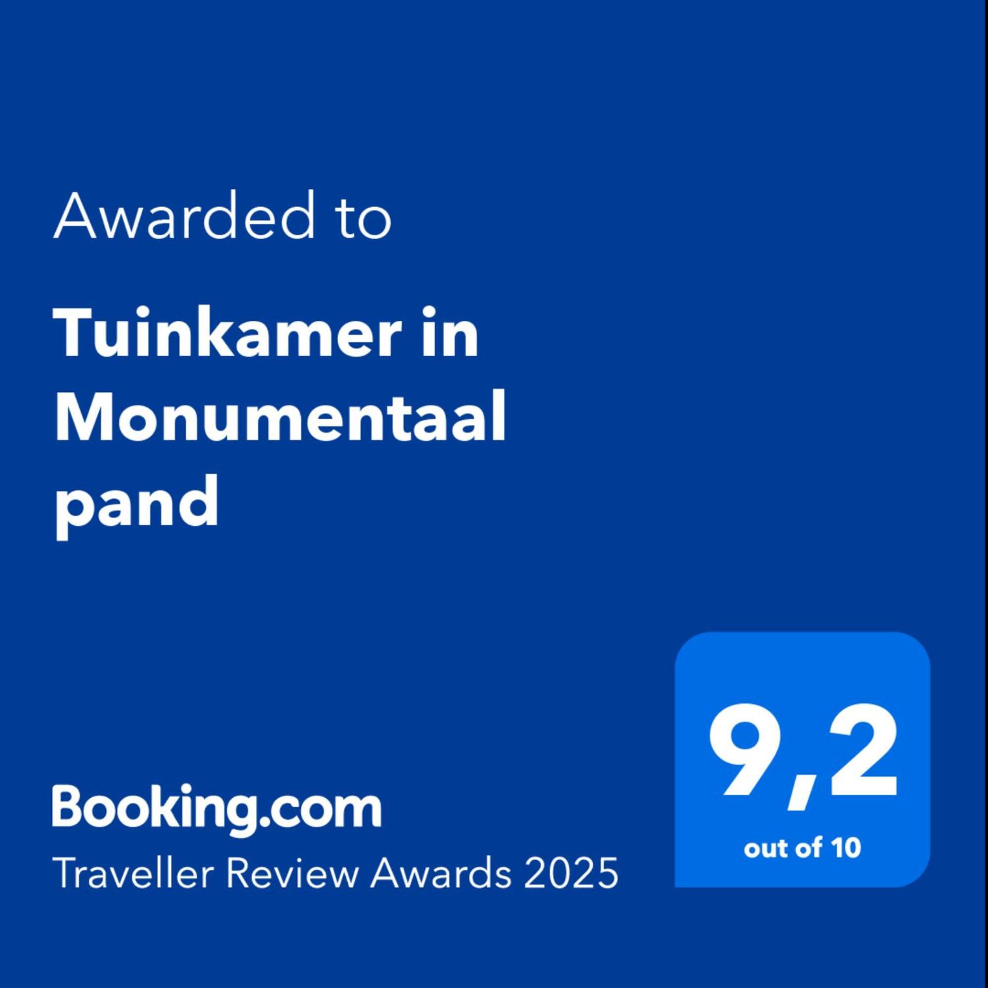 Tuinkamer In Monumentaal Pand Veere Kültér fotó